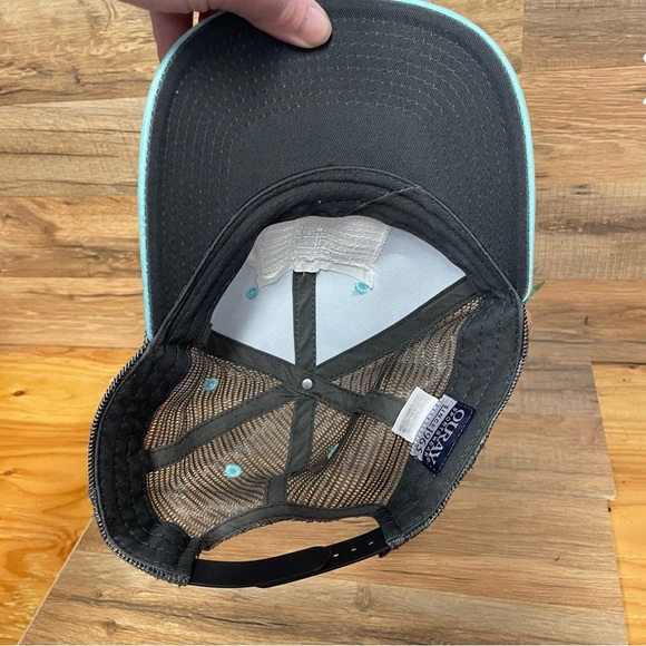 Alaska starfish co trucker hat bleach splattered blue - Picture 3 of 6